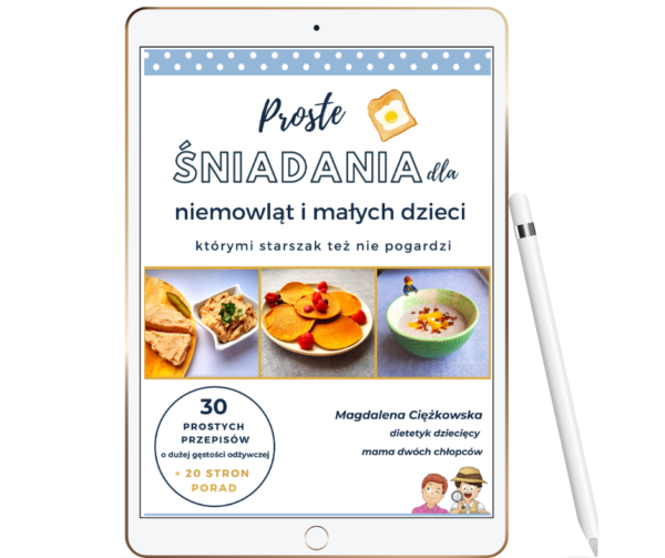 ebook proste śniadania małych dzieci